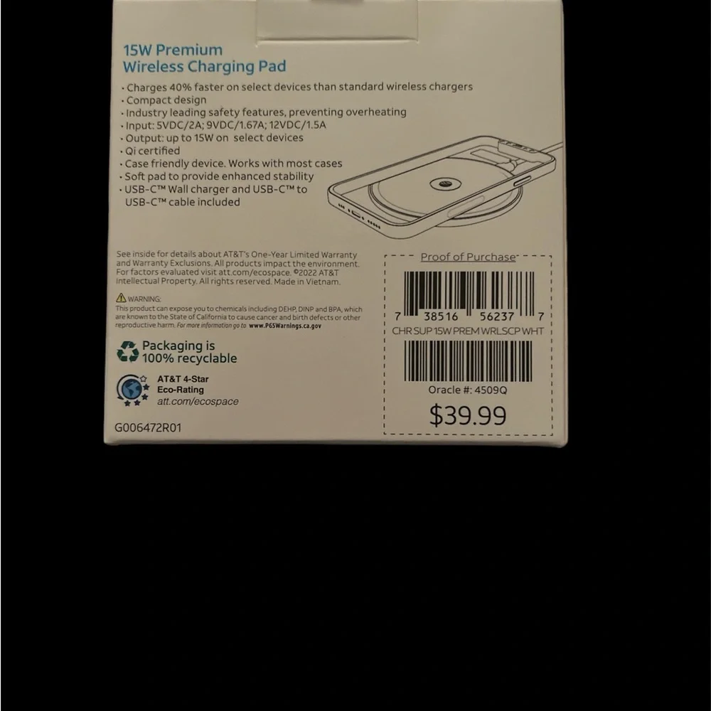 AT&T Premium Charging Pad